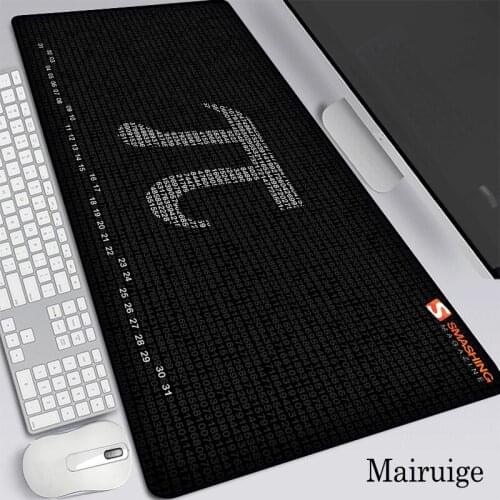 Pi Art Large Mouse Pad Laptop PC Gaming Room Accessories Table Pad XXL Gamer Mousepad Anime Computer Keyboard Desk Mat Carpet