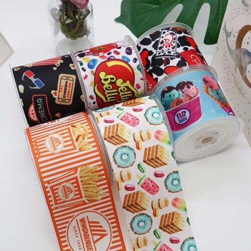 DIY Cartoon Printed Grosgrain Ribbon For Craft Supplies Sewing Accessories 5 Yards, Planar Resins Mold 10 Pieces. 46600