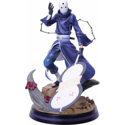 Naruto PVC Action Figure Uchiha Obito Statue Toys Model Anime Naruto Shippuden Uchiha Obito 31CM Figurine Doll Children Gift