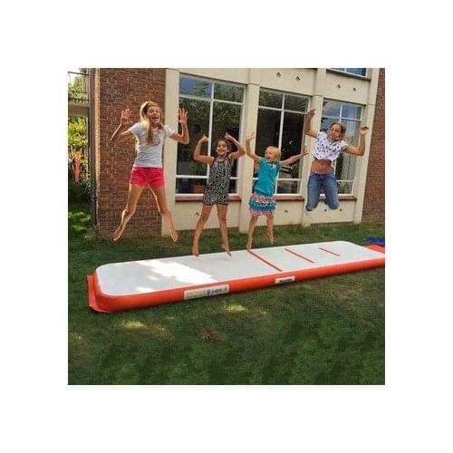 Customized Logo Inflatable Tumbling Mat Mini Size 1*0.6M 3*1*0.1M Air Board/Air Floor Home Use Airtrack Mat DWF Gymnastics Mat