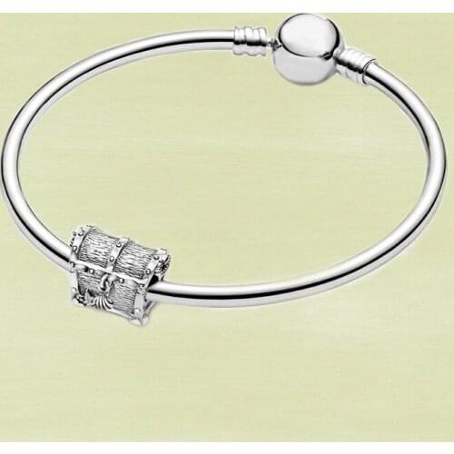 2021 Summer New S925 Silver Chest Of Treasure Charm Bracelet Set High-quality Jewelry For Ladies Exquisite Birthday Gifts