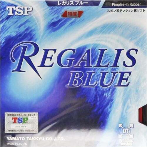 Original Tsp Regalis Blue Speed Table Tennis Rubber Pips In With Ping Pong Sponge Tenis De Mesa Accesorios Mesa