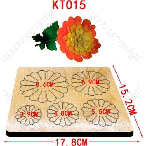 Handmade daisy cutting dies 2019 new die cut &wooden dies Suitable for common die cutting machines on the market