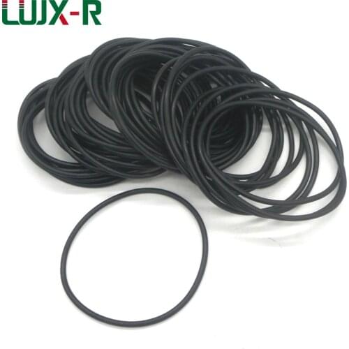 LUJX-R Thickness 3.5mm O-Ring Seal O Shaped Washer OD90/92/95/100/110/115/120130/135/140mm O Ring Seal Oil Proof Rubber Gasket