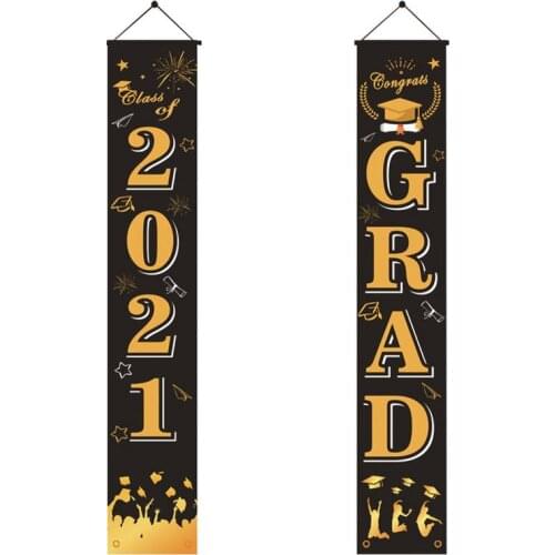 Graduation Banner Congrats Grad streamer Grad Party Decor Supply