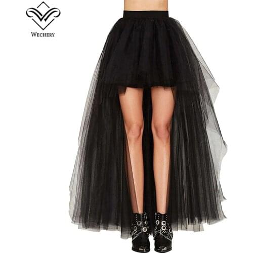 Wechery Women's Fluffy Skirts