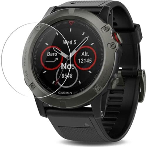 3pcs For Garmin Fenix 5 / 5s / 6X 6S Tempered Glass 9H 2.5D Premium Screen Protector Film For Garmin Fenix 6 6S 6X Pro Solar