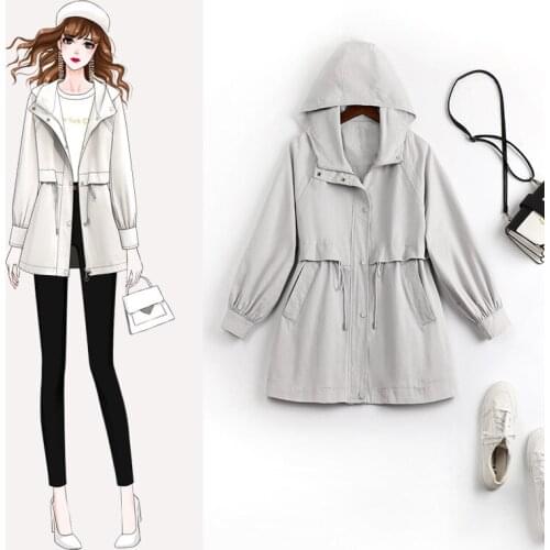 Large Plus Size Womens Fashionable Windbreaker 2020 Autumn New Fashionable Young Womens Leather Jacket Women Coat Befree 8970