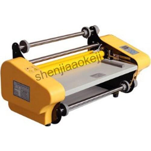 1PC DC-358 Automatic Laminating Machine Electronic Temperature Control Hot Cold Dual-use Laminator Machine 220V
