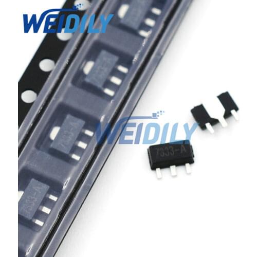 10PCS/LOT HT7333-A SOT89 HT7333-1 SOT-89 HT7333 7333-1 SMD 7333A-1 New
