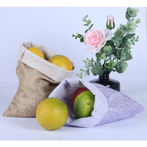 10Pcs Hemp Cord Twine String for Jewelry Making Jewelry Display Wedding Bags Candy Bag Burlap Packing Pouches Drawstring Bags