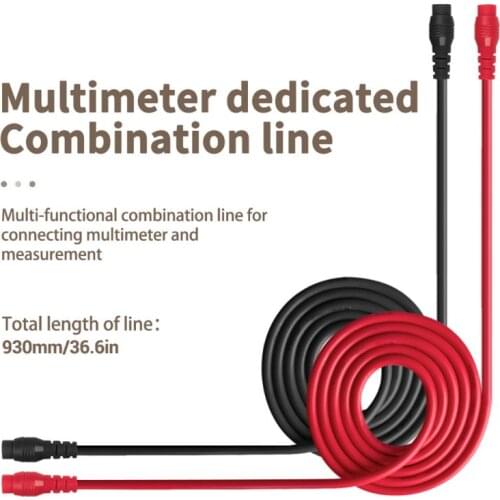 18 in 1 Multimeter Test Lead Kit with Alligator Clip Extension Probe Screwdriver