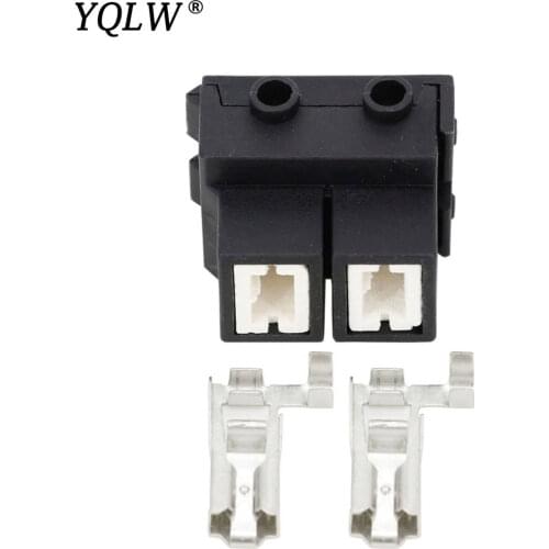 2 Pin H7 Ceramic High Temperature Ceramics Corner H7 Bulb Socket Plug Connector H7-2B bend