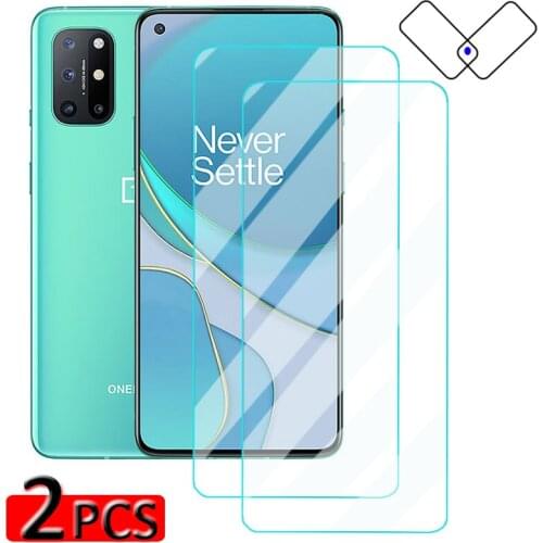 2 pcs Full Protective Glass for Oneplus 8T Tempered Glass Screen Protector on the One Plus 8 T Oneplus8 T Oneplus8t plus8t Film