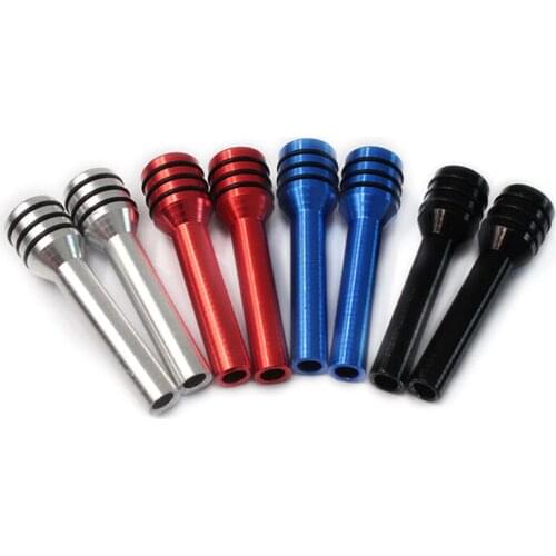 2pcs Random High Quality Aluminum Universal Car Interior Door Lock Stick Knob Pull Pin Lift Button Prevent Accidental Car Door