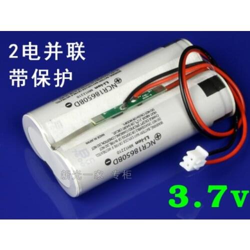 1PCS Original NCR18650BD 2 Parallel Series 3.7V 7.4V Battery Pack 6400 3200 mA NCR18650