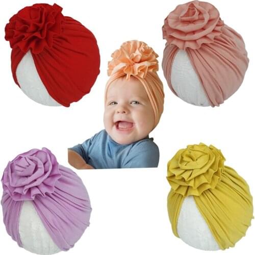 Baby Hat Lovely Flower Hat soft Girl Hat Baby Hat headdress child hat