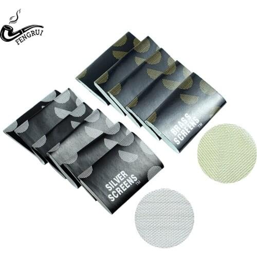 Hot Sale Filter Screen for Smoking 20mm Stainless Steel Filters 1 Box of Pipe Screens Useful Smoking Accessories