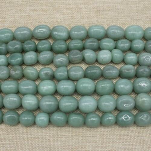10-15MM 23Pcs/Lot 100% Natural Green Dongling Tomb Stone Jewellery Accessories Findings Jewelry Loose Beads