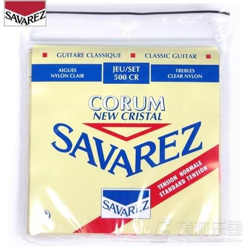 Savarez Classical Cristal Corum Standard Tension Set .028-.042 Classical Guitar String 500CR