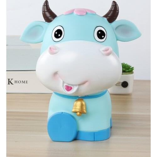 Creative Children Money Boxes Safe Cow Hidden Safe Dispenser Decor Interesting Modern Huchas Originales Hide Money BD50MB
