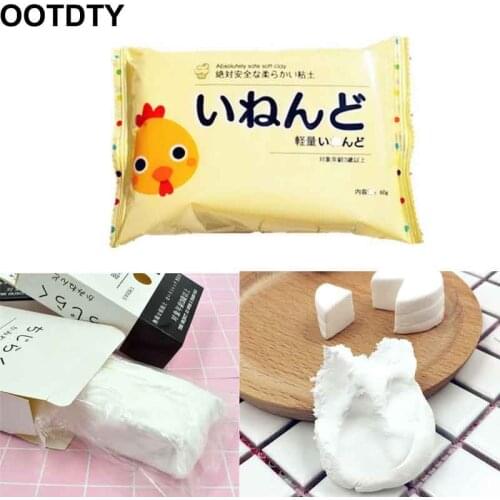 1 Piece New Chicken Soft Paper Clay Lightweight Modeling Air Dry Ultralight Clay Mud Kids Toy Chicken White