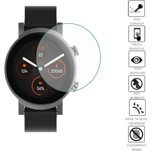 5pcs Soft TPU Clear Protective Film Smartwatch Guard For Ticwatch E3 Sport Smart Watch Screen Protector Cover Protection