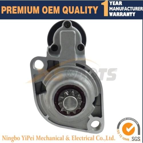 NEW Starter 0001121008 0001121009 0001121026 for Audi TT VW Beetle Golf Jetta 4-cyl 2.0 1.8