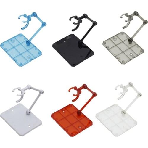 Wholesale 6 Colors Action Figure Base Suitable Display Stand Bracket For 1/100 1/144 Gundam Animation Cinema Game