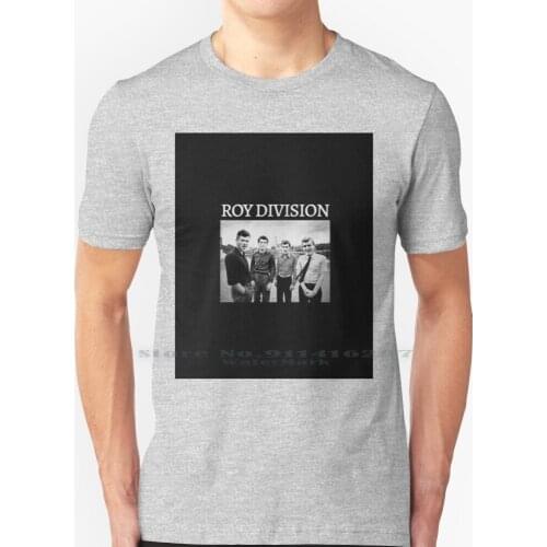 Vintage Roy Division T Shirt 100% Pure Cotton Amazing Cool Meme Trend