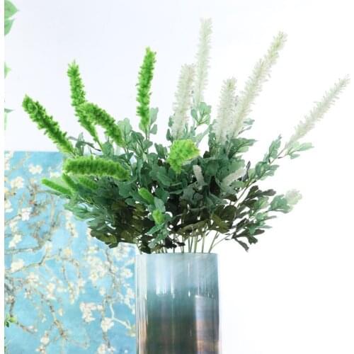 10pcs/Lot Artificial Flowers For Home Autumn Decoration Fake Dried Flowers Stamens High Quality In Batch Artificial Plant ZJH043