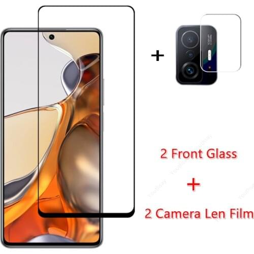 2PCS Tempered Glass for Xiaomi Mi 10T Pro Glass for Xiaomi Mi 10T Pro 5G Lite Redmi 9A 9C Note 9S 9 8 8A Screen Protector Film