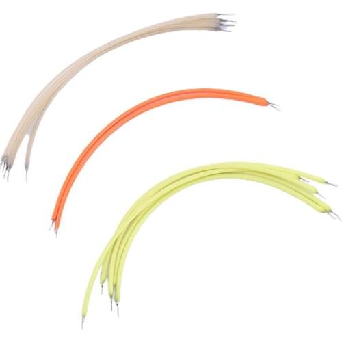 5pcs 130/260/300mm 2200K Edison Bulb Filament Lamp Parts LED Chip Incandescent Light Accessories Diodes Flexible filament DC3V