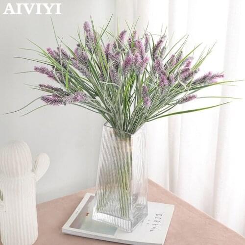 Simulated Setaria Home Wall Garden Decor Wedding Living Room Bedroom Decoration Artificial Flowers Plants