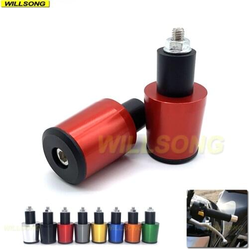 Handlebar Hand Grip Bar End Cap Cover Slider For DUCATI MULTISTRADA 950/1200/1260 848/EVO GT1000 PAUL SMART LE S2R 1000 748 916