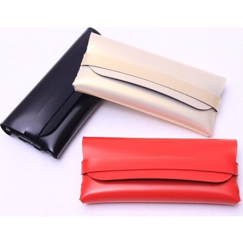 Mimiyou Soft PU Leather Box for Eyeglasses Men Women Fashion Sunglasses Spectacle Cases Professional Design Bag Protector