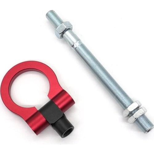 Fashion Car Modified Trailer Hook Car Exterior Decoration Aluminum Alloy Trailer Ring Strong Towing Capacity