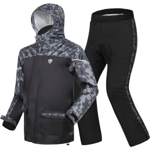 Motorcyclist Rain Suit Moto Raincoat Jacket Pants Waterproof Motorcycle Rain Coat Fishing Motorbike Biker Rain Set Men Women
