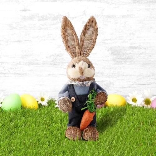 Easter Decor Bunny Animals Decor Easter Decorations Rural Home Garden Decoration Easter Creative Easter Simulation Bunny