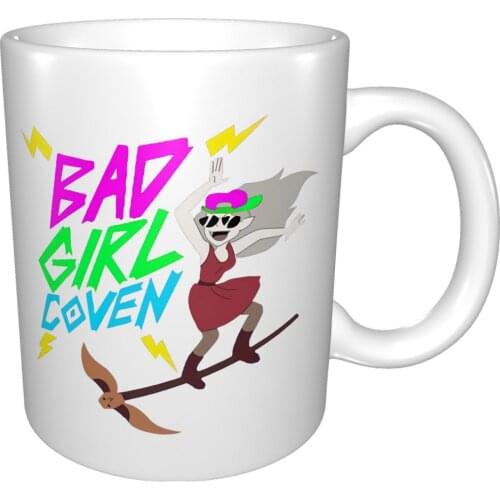 Bad Girl Coven - The Owl House Mug Coffee Cup Coffee Mug Porcelain Set Sakura Glass Foldable Tableware