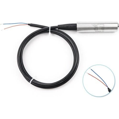 20m Cable Stainless Steel Submersible Level Sensor 0-5v rs485 Output Ammonia Water Sensor And Transmitter