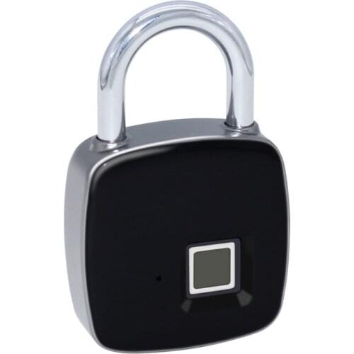 Portable Intelligent Fingerprint Lock Antitheft Fingerprint Lock Luggage Backpack Electronic Lock Home Storage Cabinet Padlock