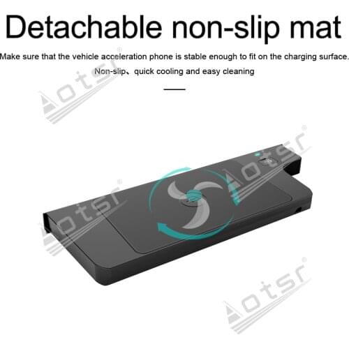 QI Car infrared wireless charger For Honda Crider 2019 QI infrared fast Wireless Charging Car Phone Holder for iphone / Samsung