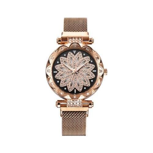 Luxury Fashion Women Watches Bracelet Casual Watch Leather Crystal Wristwatch