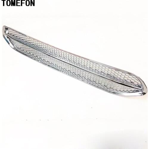 TOMEFON 1Piece For Mazda CX-5 CX5 2017 2018 ABS Front Middle Grille Grill Frame Cover Trim Car Styling Auto Accessories