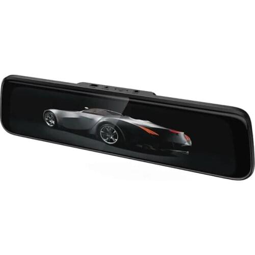 High Performance 1080P Dash Cam Car DVR 10" Stream RearView Mirror Touch Screen Super Night Vision Camera Video Recorder