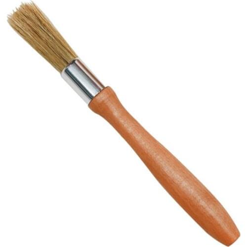 1pc coffee brush Coffee Grinder machine Cleaning Brush Wood Handle Natural Bristles Wood Dusting Espresso brush