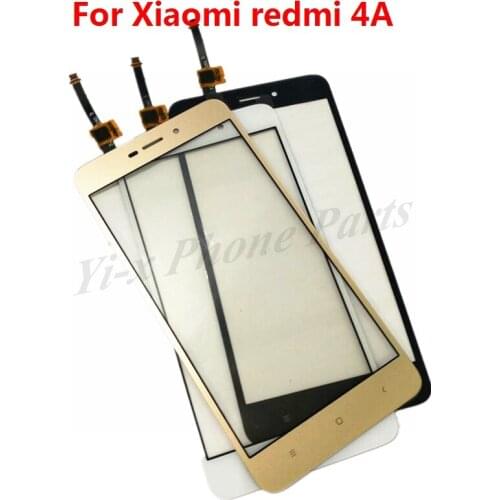 10pcs/lot Touch Screen Sensor Digitizer Glass lens For Xiaomi Redmi 4A