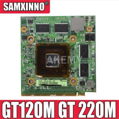 9600M GT120M GT 220M G96-630-C1 N10P-GV1 VGA video Graphics card For Asus K61IC K51IO K70IO K71IC K70IC X66IC 1GB VGA card