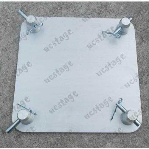 Aluminum accessories F34 290mm square truss base